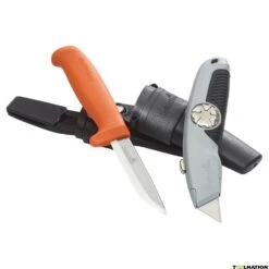 Hultafors HU381040 Dubbel Holster Met Mes HVK & URA