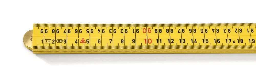 Hultafors G59-1-4-12 Timmermansduimstok - ABS - Geel - 1m - 200904 - Afbeelding 3