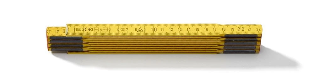 Hultafors P606G DU Duimstok - Hout - Geel - 2m - 106610